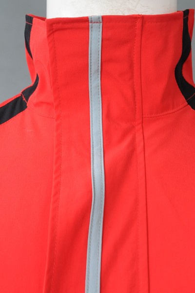 WTV176 online ordering men's sports suit design contrast magic sleeve sports suit sports suit center detail view-4